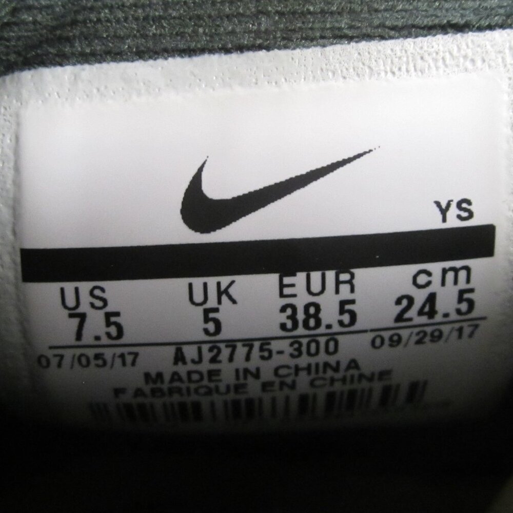 Nike Air Force 1 Hi Olive Green AJ2775-300 Women's Size 7.5 - Read Desc. - Picture 2 of 16